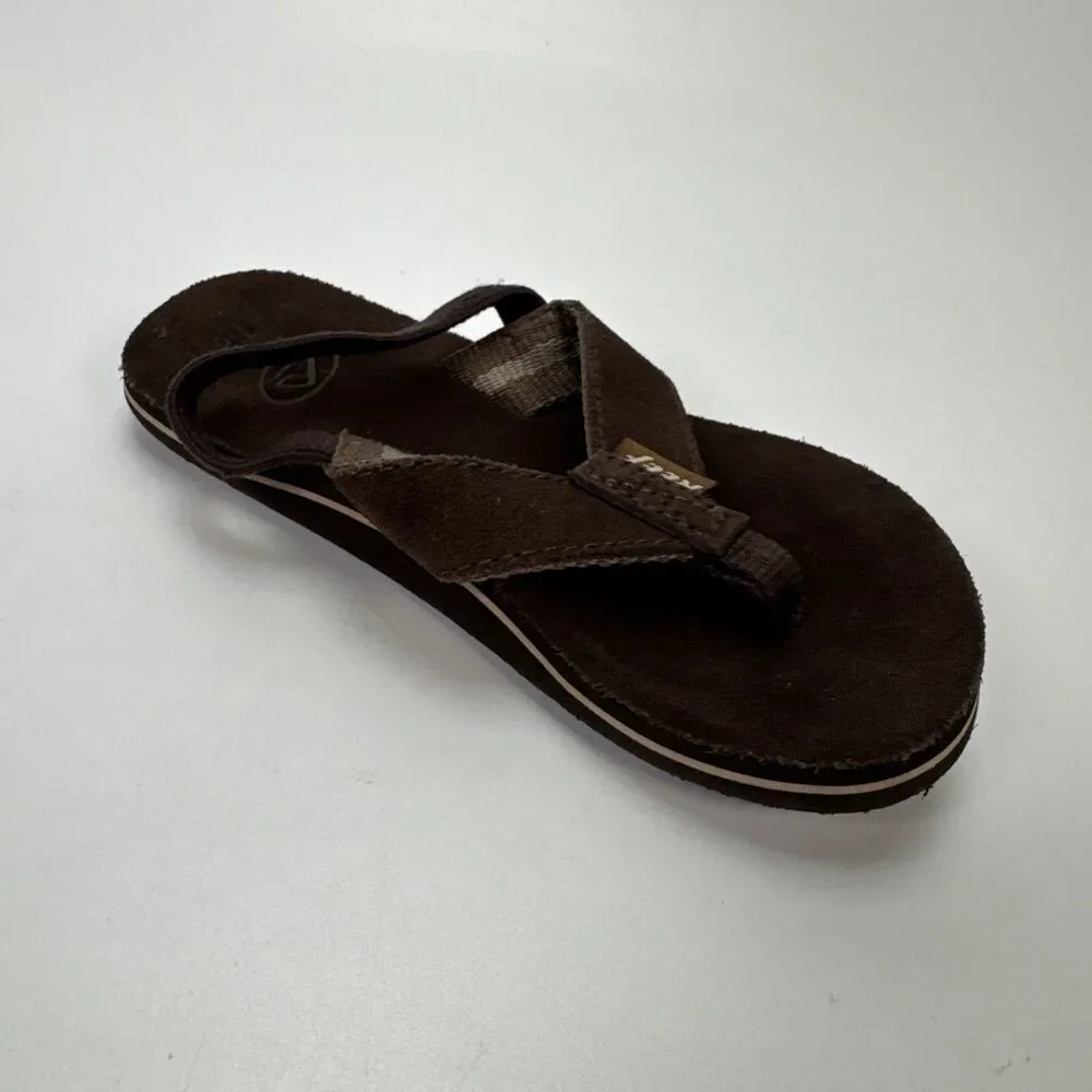 Reef Toddler Brown Flip Flop Sandles Sz 7/8
